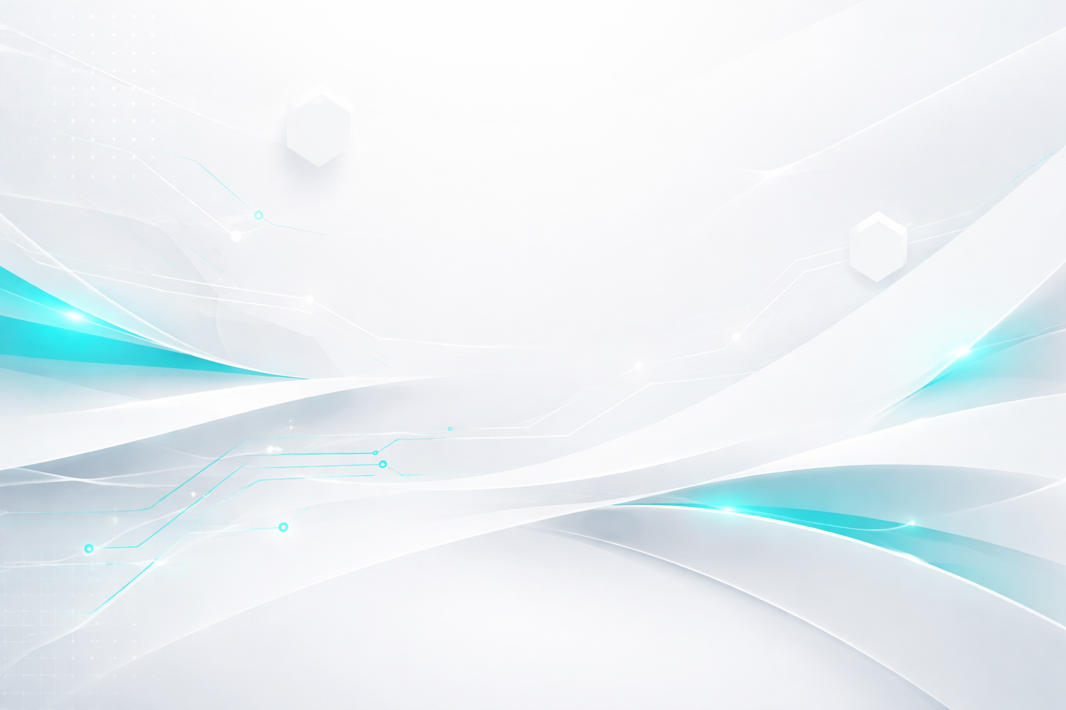 Imagem abstrata de tecnologia em fundo claro com detalhes em teal